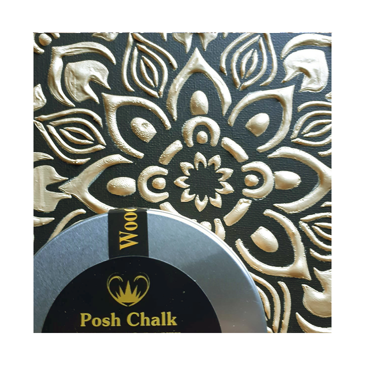 EMBOSSINGPASTA - Posh Chalk Metallic Paste - LIGHT GOLD