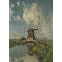 MINT - A1 Decoupagepapper (ca 59x84cm) - WINDMILL