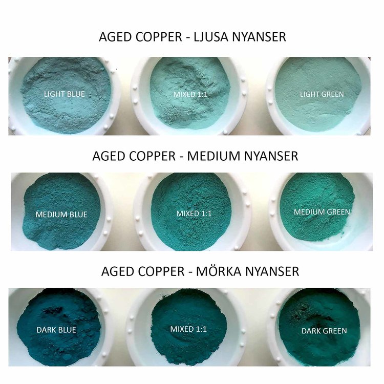 PP Aged Copper - Creative Powders - Faux Verdigris