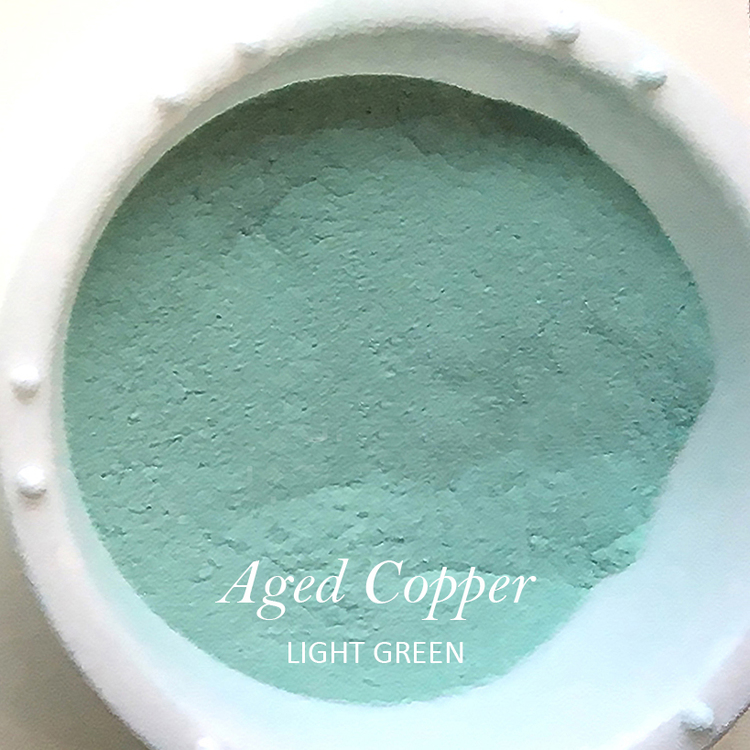 PP Aged Copper - Creative Powders - Faux Verdigris - LIGHT GREEN