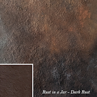 PP Rust in a Jar - Creative Powders - Faux Rost - MÖRK / Dark Rust
