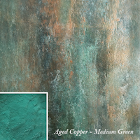 PP Aged Copper - Creative Powders - Faux Verdigris - GRÖN / Medium Green