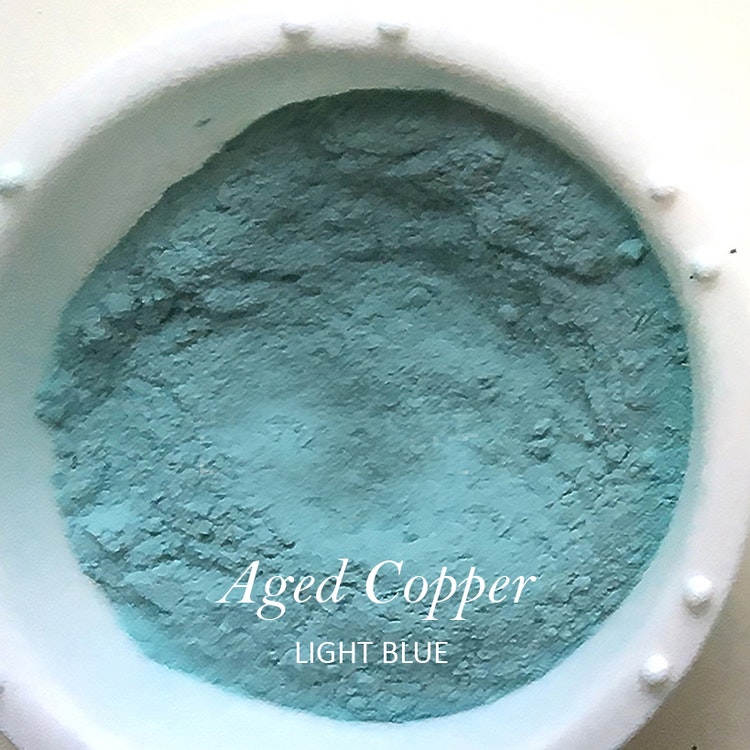 PP Aged Copper - Creative Powders / Faux Verdigris - LIGHT BLUE