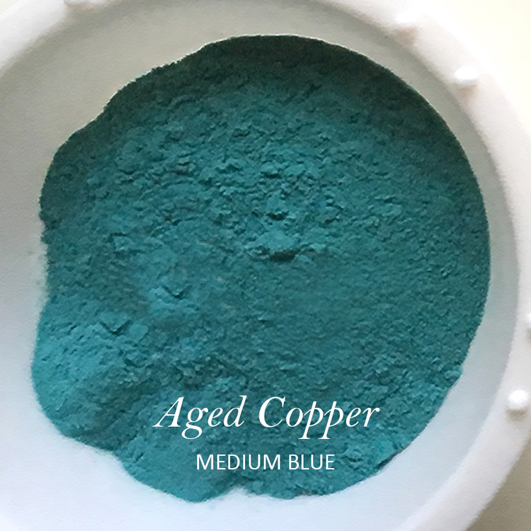 PP Aged Copper - Creative Powders - Faux Verdigris - MEDIUM BLUE