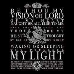 IOD Decor Transfer - BE THU MY VISION - Stor ca 61x 84cm