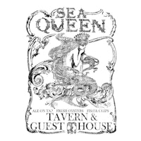 RESERVERVERAD! IOD Decor Transfer - SEA QUEEN - Liten ca 28x35cm