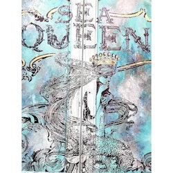 RESERVERVERAD! IOD Decor Transfer - SEA QUEEN - Liten ca 28x35cm