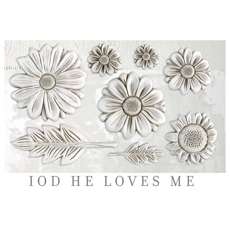 IOD Silkonform / Gjutform - He loves me