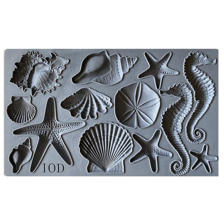 IOD Silkonform / Gjutform - Sea Shells
