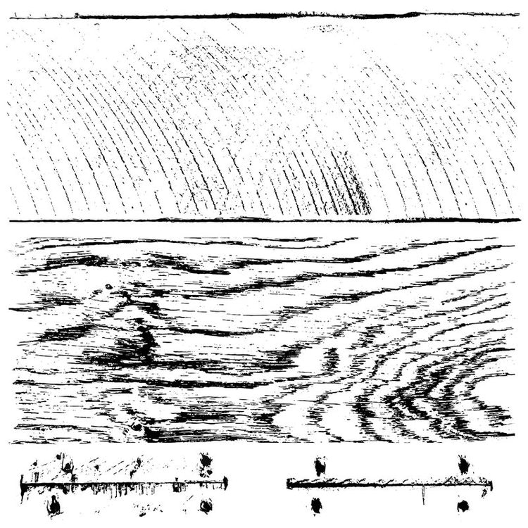 IOD Dekorstämpel - Barnwood Planks