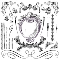 IOD Dekorstämpel - Signage II 30x30cm