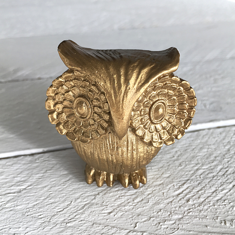 Möbelknopp - Golden Owl