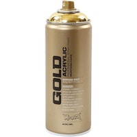 MONTANA™ GOLD - Metallic Sprayfärg 400ml - GOLD Chrome Effect