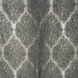 Jakobsdals Textil Metervara - COZY Damask (Grå/Silver)