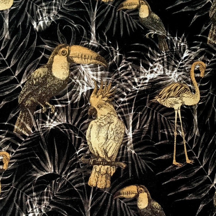 Boel & Jan Textil Metervara - Tropical Birds