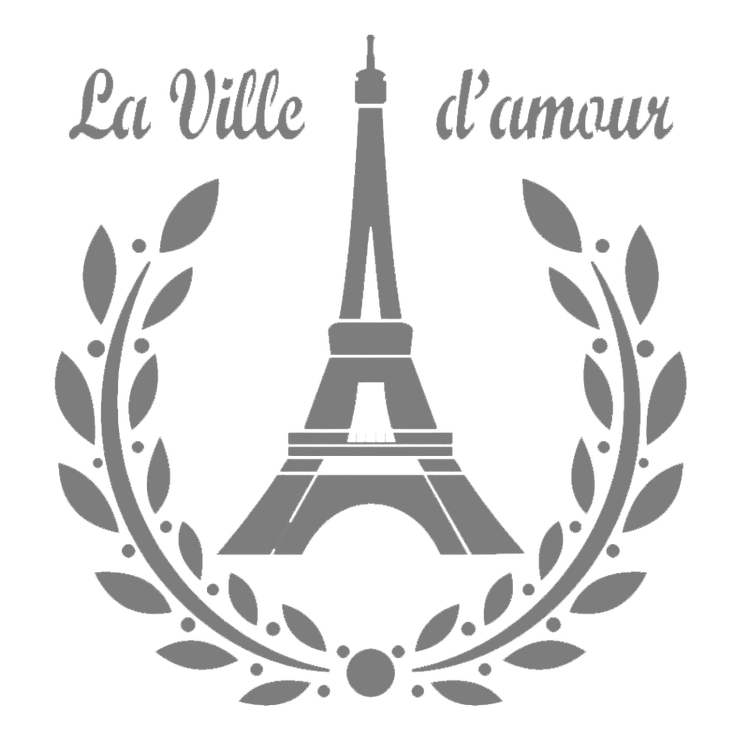 Autentico Schablon - Eiffel Tower