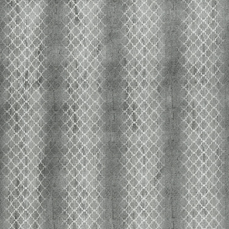 Jakobsdals Textil Metervara - COZY DIAMOND (Grå/Silver)
