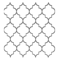 Autentico Schablon - Moroccan ca 48x45cm