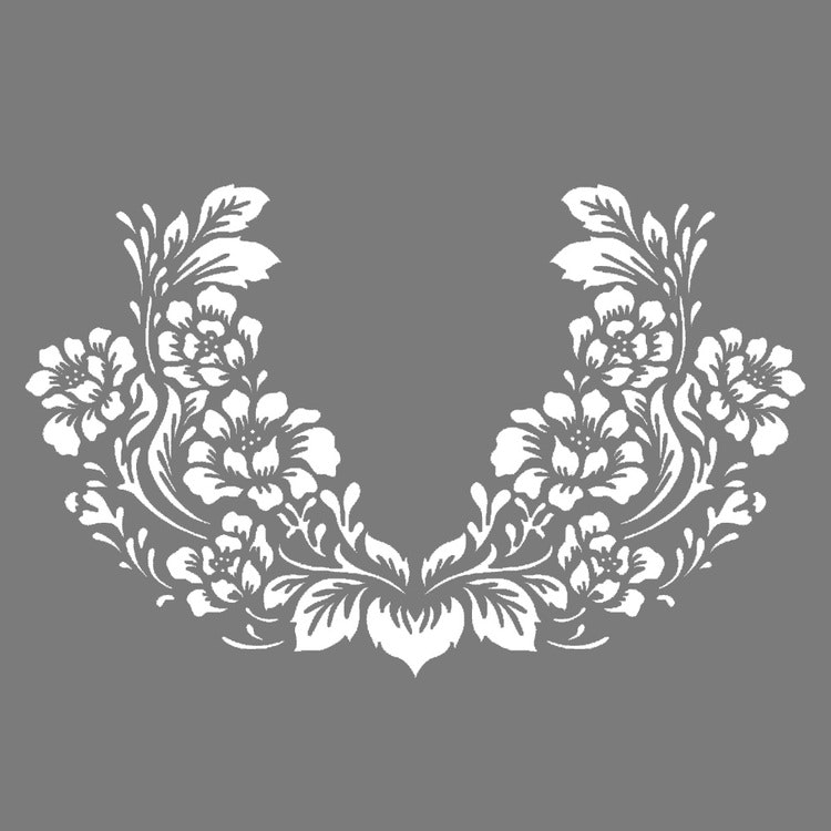 Autentico Schablon - Festoon - Half Guirlande