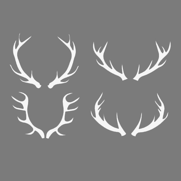 Autentico Schablon - Antlers