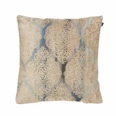 Jakobsdals Textil Metervara - PETROL Damask - Storleksreferens mönster / Inspiration