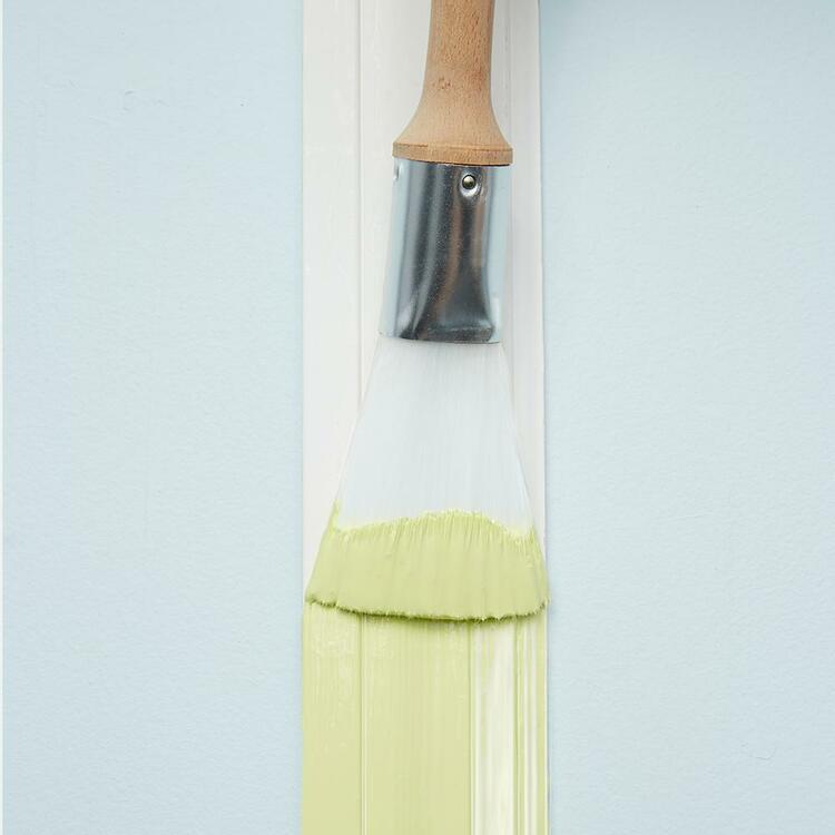 PENSEL - Zibra FAN Paint Brush - Solfjäderformad snickeri- och möbelpensel