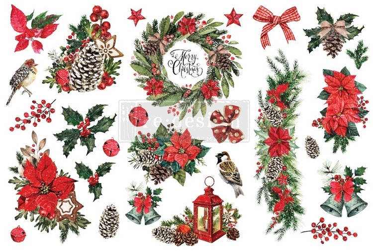 TRANSFER - Re Design Décor Transfers - Classic Christmas