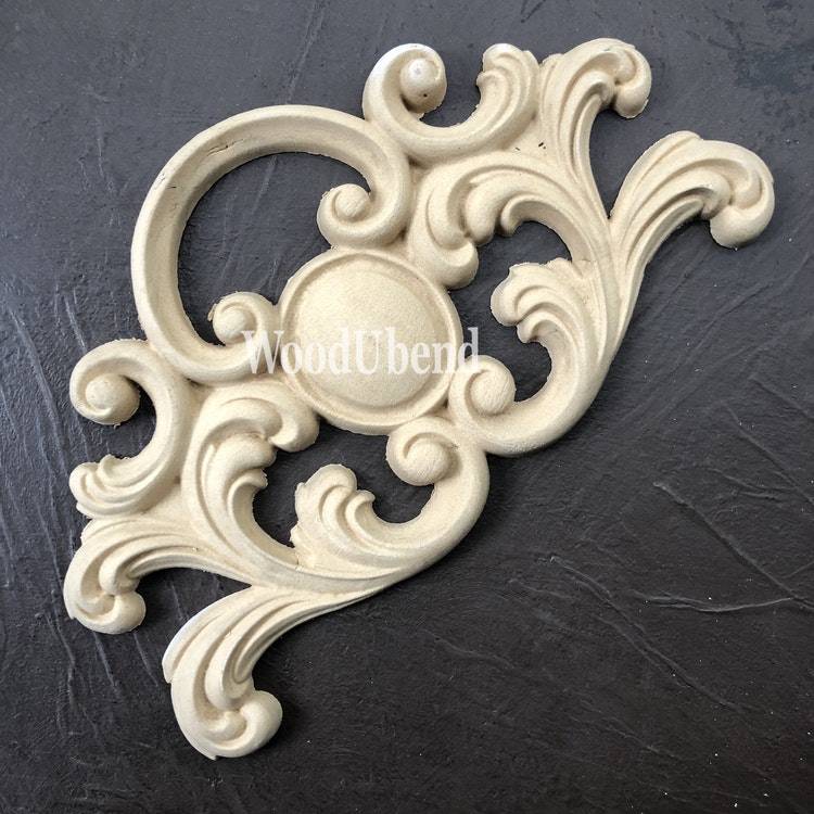 ORNAMENT - WoodUbend - Ornate Plaques WUB6006