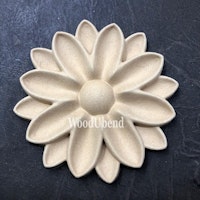 WoodUbend® Rounded Flowers Ø 10cm WUB6098 (2-pack)