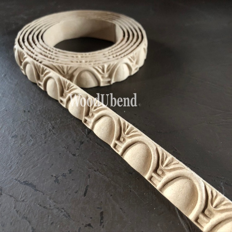 FLEXIBLA ORNAMENT -  WoodUbend - Roll of Trim - DEKORLIST - WUBTR718