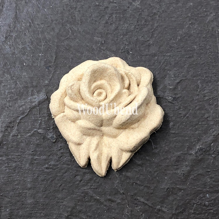 ORNAMENT - WoodUbend - Small Roses WUB342