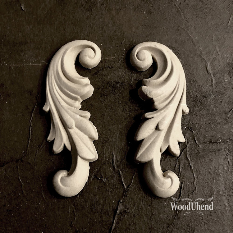ORNAMENT - WoodUbend - Decorative Scrolls WUB1320