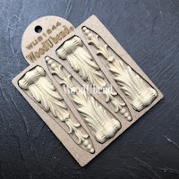 WoodUbend® Decorative Corbels 10.5x3cm WUB1644 (4-pack)