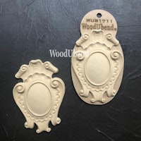 WoodUbend® Decorative Plaques 12x8.5cm WUB1711 (2-pack)