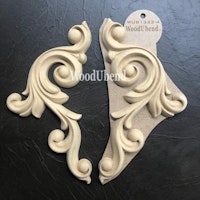 WoodUbend® Decorative Scrolls (XL) 26x13.5cm WUB1322 (2-pack)