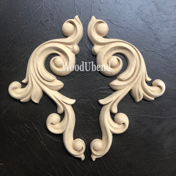 ORNAMENT - WoodUbend - Decorative Scrolls WUB1322