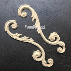 WoodUbend® Decorative Scrolls 26x7cm WUB1382-3 (2-pack)