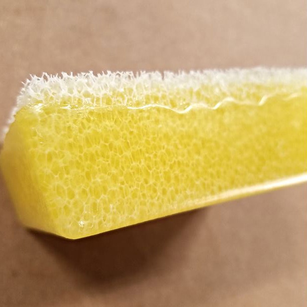 Scrubby Soap - Hand & Penseltvål med skrubbsvamp - LEMON