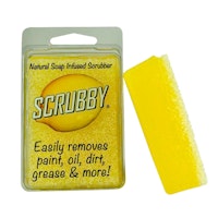 Scrubby Soap - Hand & Penseltvål med skrubbsvamp - LEMON