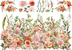 MINT By Michelle Transfer - REMARKABLE GARDEN - Dubbel (A1x2) ca 119x84cm