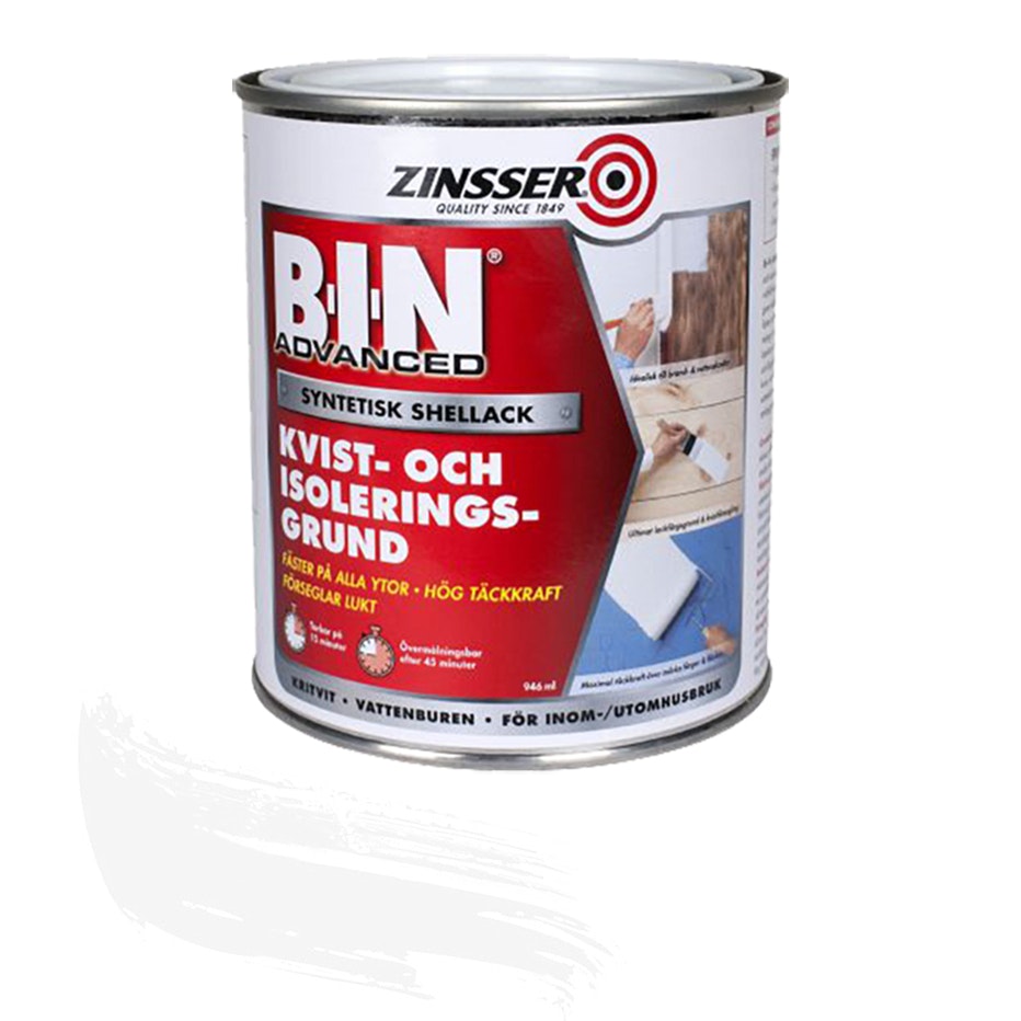 GRUNDFÄRG Zinsser B-I-N Advanced - Stain Blocker