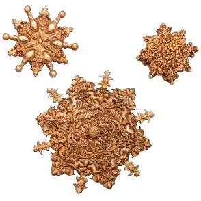Dekorformar / Silikonformar - ReDesign Decor Mould - Snowflake Jewels