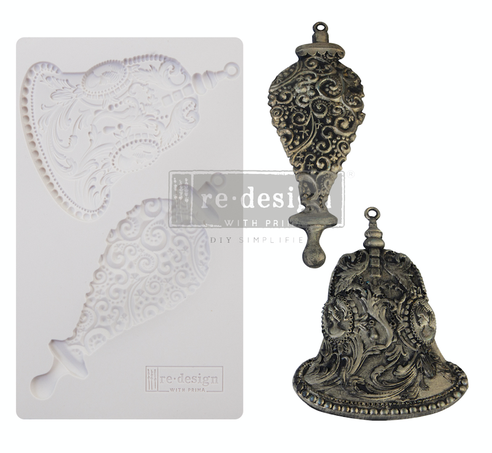 ReDesign Decor Mould - Silikonform - Silver Bells