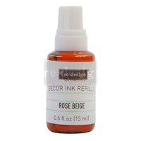 Re Design® - Stämpelfärg Refill 15ml - ROSE BEIGE