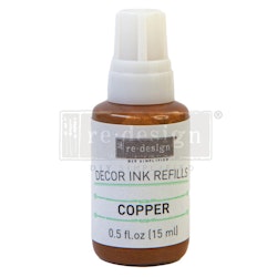 Re Design® - Stämpelfärg Refill 15ml - COPPER