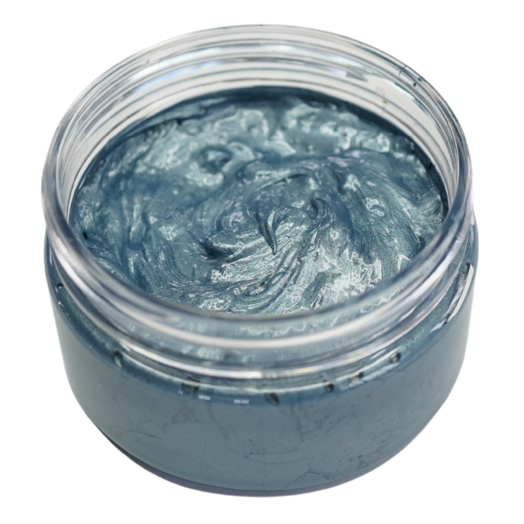 EMBOSSINGPASTA - Posh Chalk Metallic Paste - BLUE PRUSSIAN
