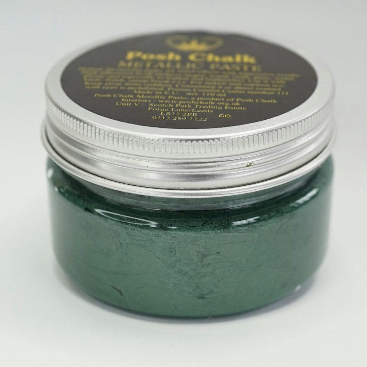 EMBOSSINGPASTA - Posh Chalk Precious  Metallic Paste - DARK GREEN