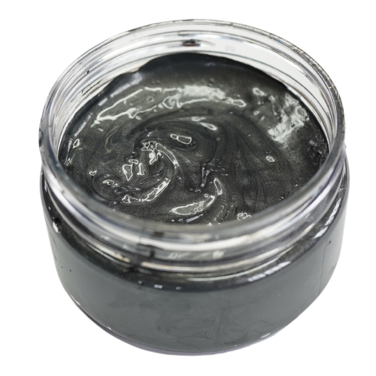EMBOSSINGPASTA - Posh Chalk Metallic Paste - BLACK CARBON