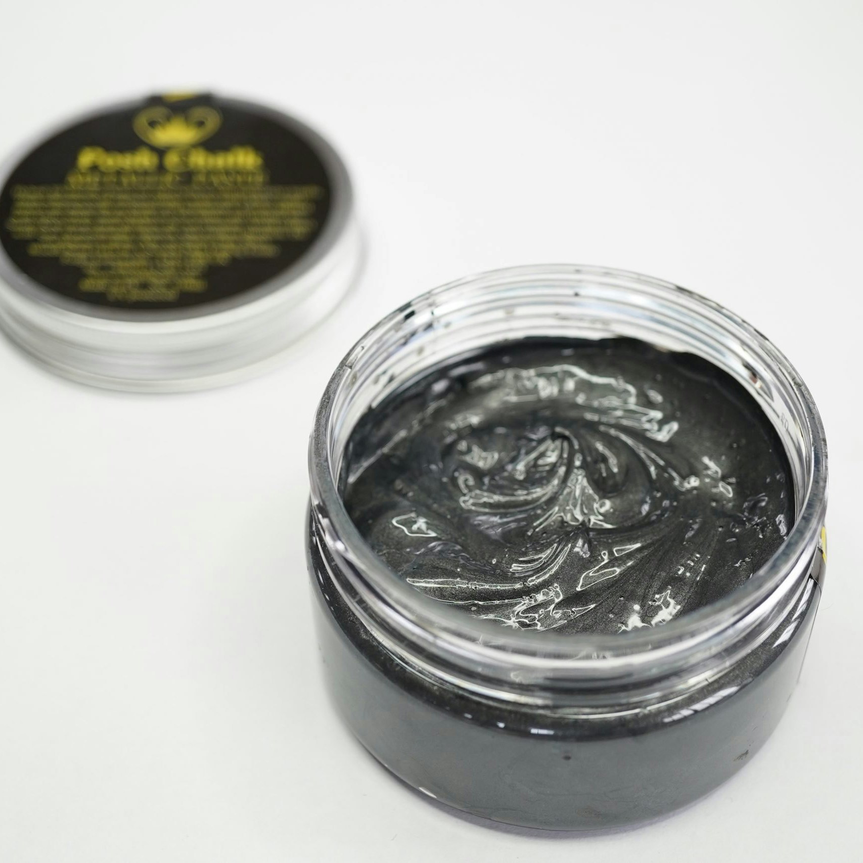 EMBOSSINGPASTA - Posh Chalk Metallic Paste - BLACK CARBON