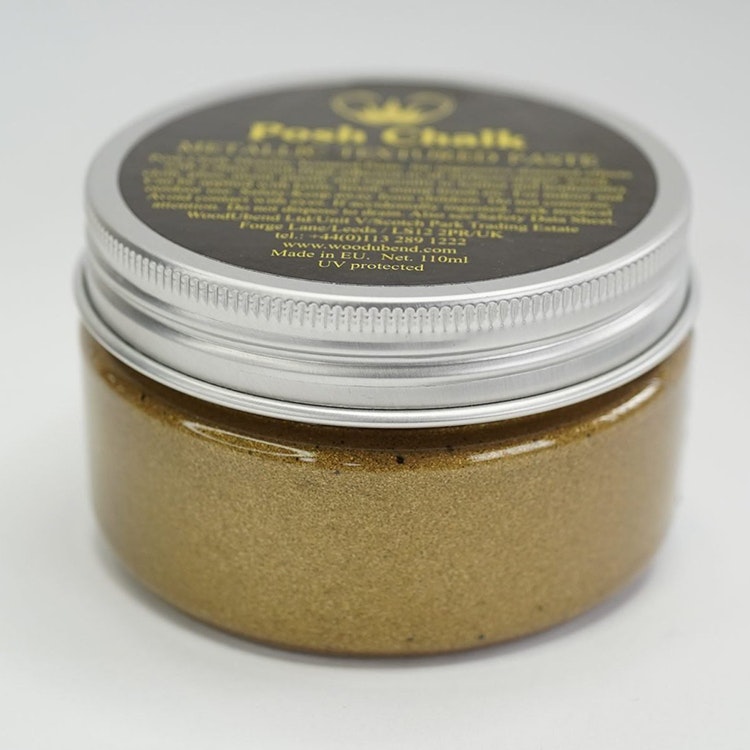 STRUKTURPASTA - Posh Chalk Metallic Texture Paste - VINTAGE GOLD